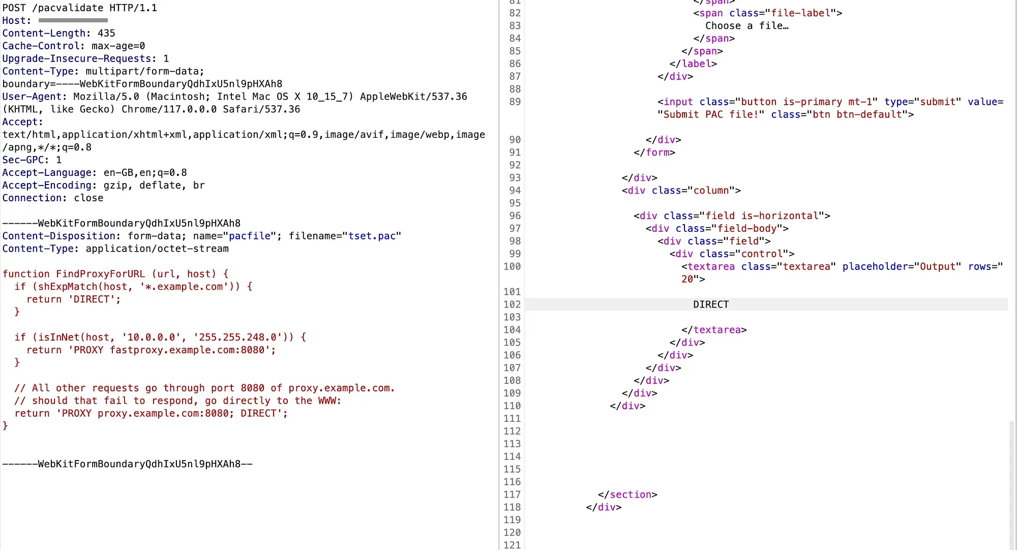 Old TOC implementation